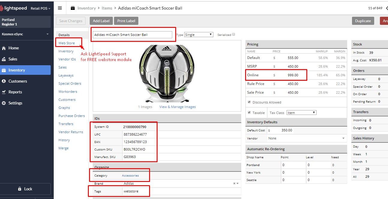 lightspeed bigcommerce