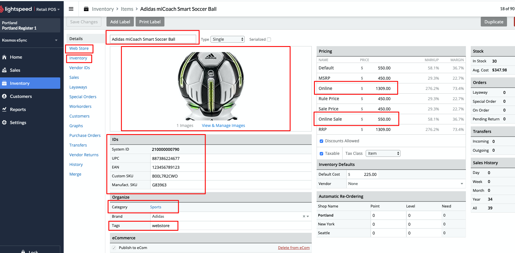 lightspeed to woocommerce